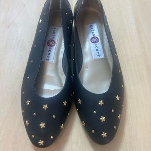 Karen Scott Sport “Polly” Studded Leather Shoes